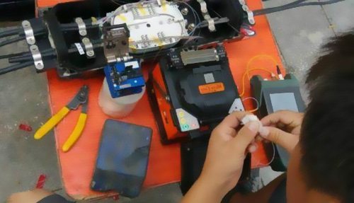 光纖接續(xù)的進(jìn)程和過程